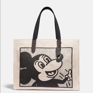 Coach Disney Mickey Mouse X Keith Haring Tote 42